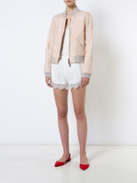 Thumbnail for your product : Gold Hawk lace trim shorts