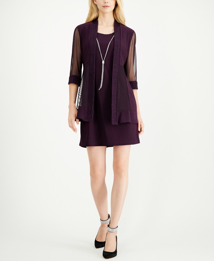 petite jacket dress
