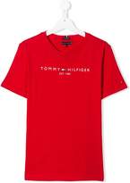 Thumbnail for your product : Tommy Hilfiger Junior TEEN logo print T-shirt