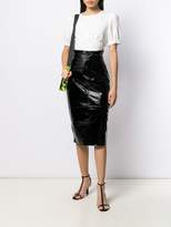 Thumbnail for your product : P.A.R.O.S.H. Patent Pencil Skirt