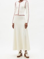 Vez Fringed Wool-blend Dress - Ivory  