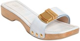 Thumbnail for your product : Jacquemus 20mm Les Tatanes Leather Slides
