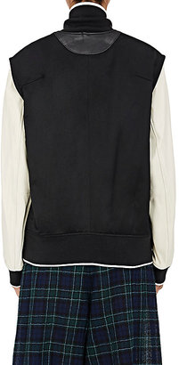 Rag & Bone Women's Leather-Sleeve Edith Varsity Jacket