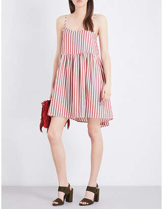 The Great Terrace striped cotton dress