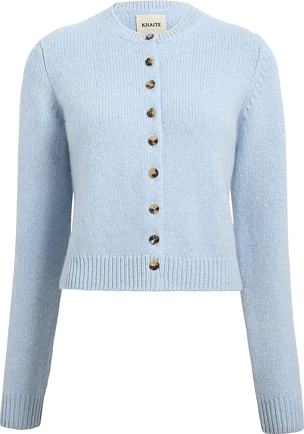 KHAITE Women's Everheart Cashmere Cardigan - Atmosphere - Size XS