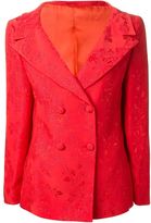 Thumbnail for your product : Versace Vintage floral brocade blazer
