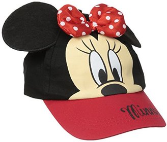 Disney ABG Accessories Girls' Minnie Mouse 3D Bow Baseball Cap