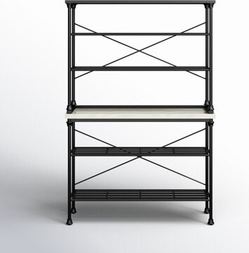 Kelly Clarkson Home Hudson 48'' Steel Standard Baker's Rack