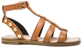 Thumbnail for your product : Balenciaga Studded Leather Gladiator Sandals