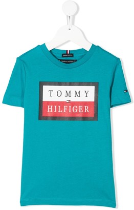 Tommy Hilfiger Junior crew-neck logo T-shirt