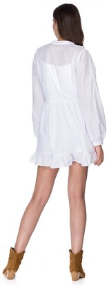 Framboise - Frances Cotton Short White Dress