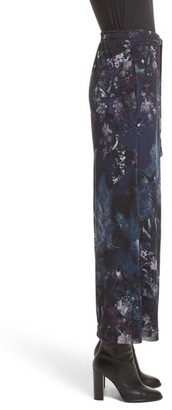 Fuzzi Women's Floral Print Tulle Belted Karate Pants