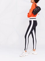 Thumbnail for your product : Vaara Striped Waistband Skinny-Fit Trousers