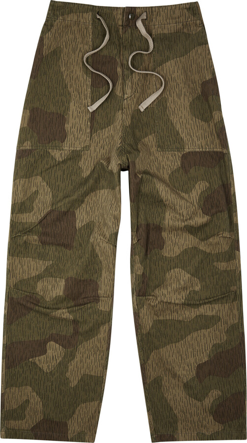 Moncler Genius 8 Moncler Palm Angels Camouflage Cotton Trousers