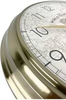 Thumbnail for your product : Thomas Kent Greenwich World Traveller Arabic Numerals Analogue Wall Clock, 49cm, Gold
