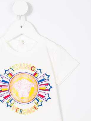 Versace starry Medusa print T-shirt