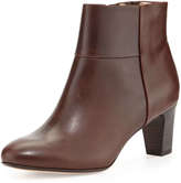 Thumbnail for your product : Taryn Rose Disa Leather Ankle Bootie, Alice Brown