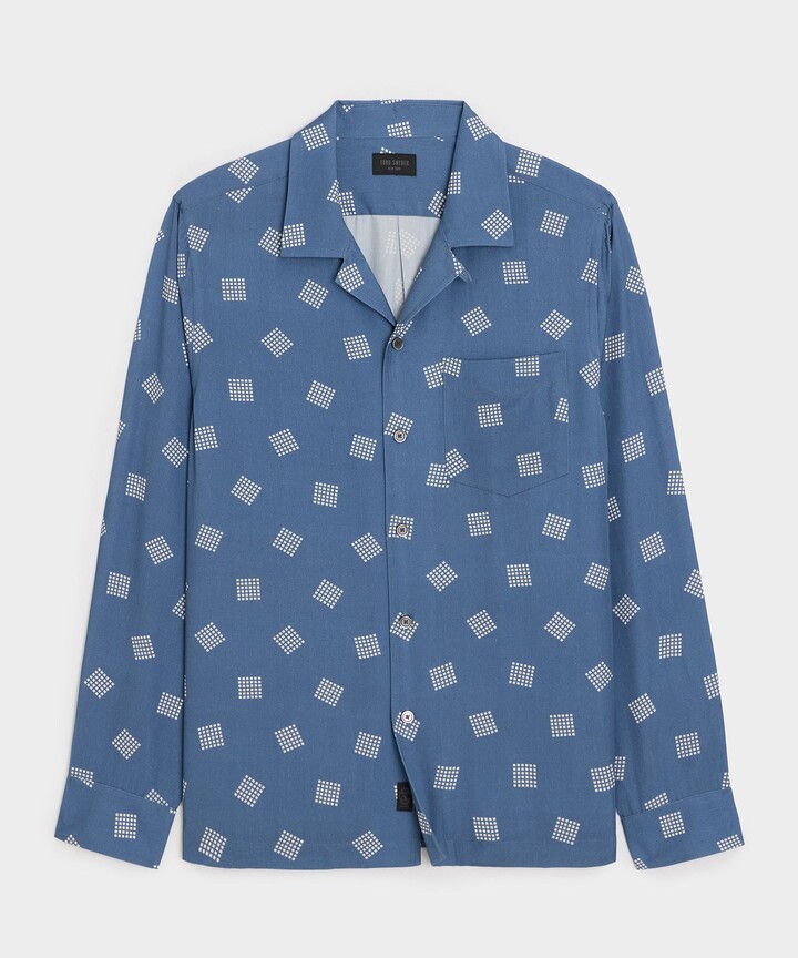 Todd Snyder Rayon Hollywood Shirt
