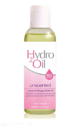 Caron Caronlab Hydro2Oil Unscented Massage And Body Oil 125ml