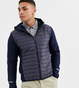 Thumbnail for your product : Calvin Klein Golf exclusive to ASOS padded hood jacket in navy
