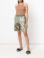 Thumbnail for your product : Pierre Louis Mascia Pierre-Louis Mascia floral patch-work shorts