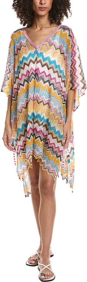 Missoni Tie Side Poncho