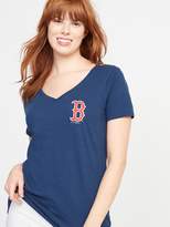 Thumbnail for your product : Old Navy MLBA Team Front & Back Graphic V-Neck Tee for Women