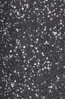 Thumbnail for your product : Pisarro Nights Short Sleeve Beaded Evening Dress