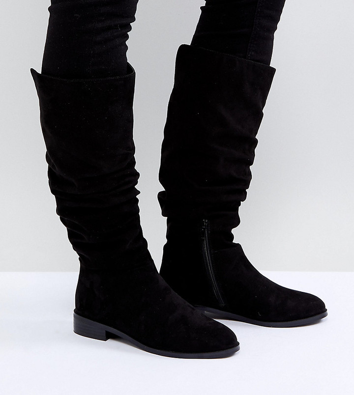 designer slouch boots