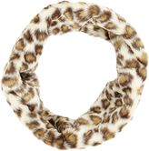 Thumbnail for your product : Hat Attack Leopard-Print Faux Fur Twist Infinity Cowl-Multi