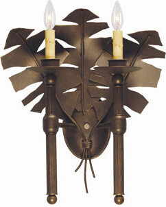 2nd Ave Lighting Kassia 2-Light Candle Wall Light