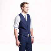 Thumbnail for your product : Ludlow suit vest in délavé Italian linen