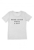 Thumbnail for your product : Milly Bend Over Once A Day Tee
