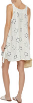 Thumbnail for your product : Emma Pake Alessia Embroidered Linen Coverup