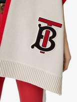 Thumbnail for your product : Burberry monogram motif hooded scarf