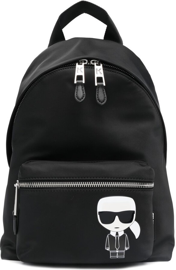 Karl Lagerfeld Paris Ikonik backpack - ShopStyle