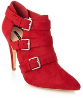 Thumbnail for your product : Forever 21 Buckled Faux Suede Booties