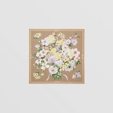 Thumbnail for your product : Burberry Floral and Monogram Print Silk Square Scarf