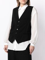 Thumbnail for your product : Undercover Open Back Waistcoat
