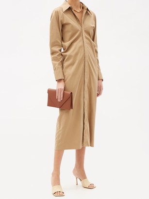 Hunting Season The Envelope Leather Clutch - Tan