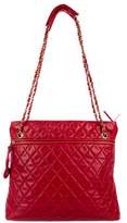 Thumbnail for your product : Chanel Vintage Lambskin Shoulder Bag