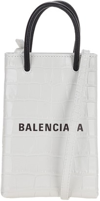 balenciaga white bag