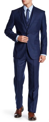 English Laundry Two Button Notch Lapel Wool Suit