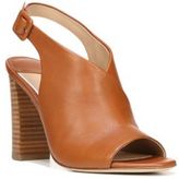 Thumbnail for your product : Diane von Furstenberg Carini Leather Block Heel Slingback Sandals