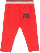 Thumbnail for your product : Burberry Children Icon Stripe track pants