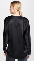 Thumbnail for your product : Vince Band Collar Blouse