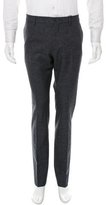 Thumbnail for your product : Dolce & Gabbana Checkered Print Straight-Leg Pants w/ Tags