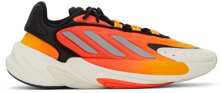 adidas Black & Orange Ozelia Sneakers - ShopStyle