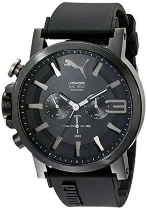 Puma Men's PU103981002 Ultrasize 50 Analog Display Quartz Black Watch