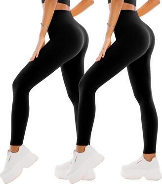 High Leggings with Pockets for Women Multi Pack High Waist Thermal Capris  Workout Trousers Thermal Prints Pants Mind Body Love Leggings Womens